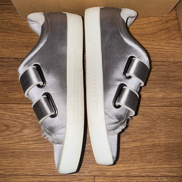 Joie Diata Satin Grip-Strap Hook Loop Sneaker - Picture 7 of 11